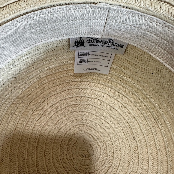 Disney Parks Animal Kingdom Minnie Leopard Beige and Black Sun Hat - Picture 4 of 4